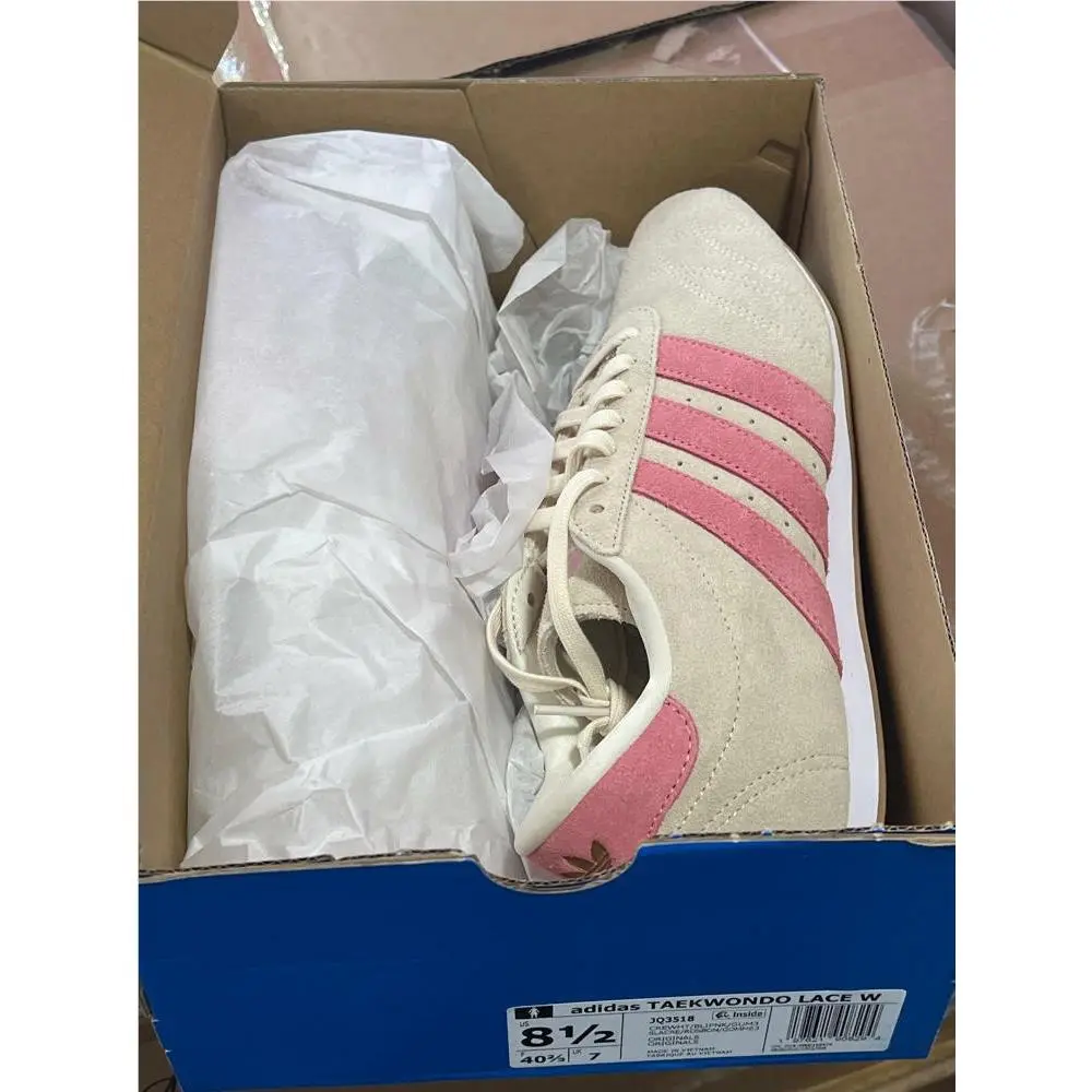 Adidas shoes - cream white/bliss pink 11