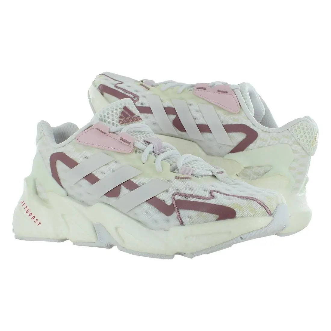 Adidas shoes - Cloud White/Cloud White/Magic Mauve, Main: White 1