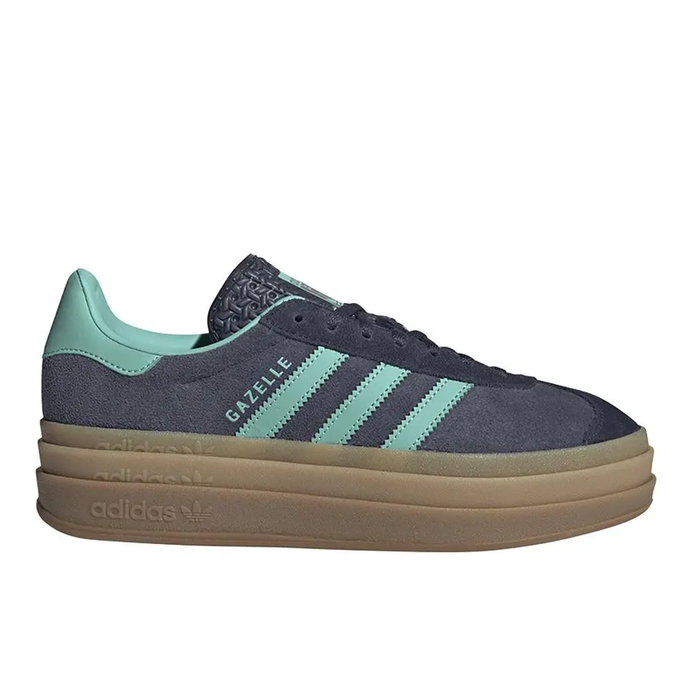Gazelle Bold Womens Blue Sneakers Casual Shoes JQ6437 by Adidas