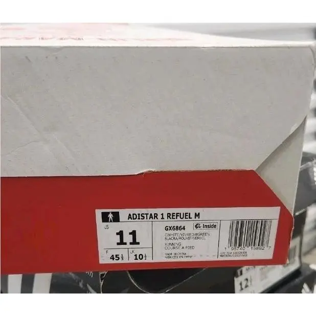 Adidas shoes - adidas adistar - adistar - GX6864 - white/red/green 9