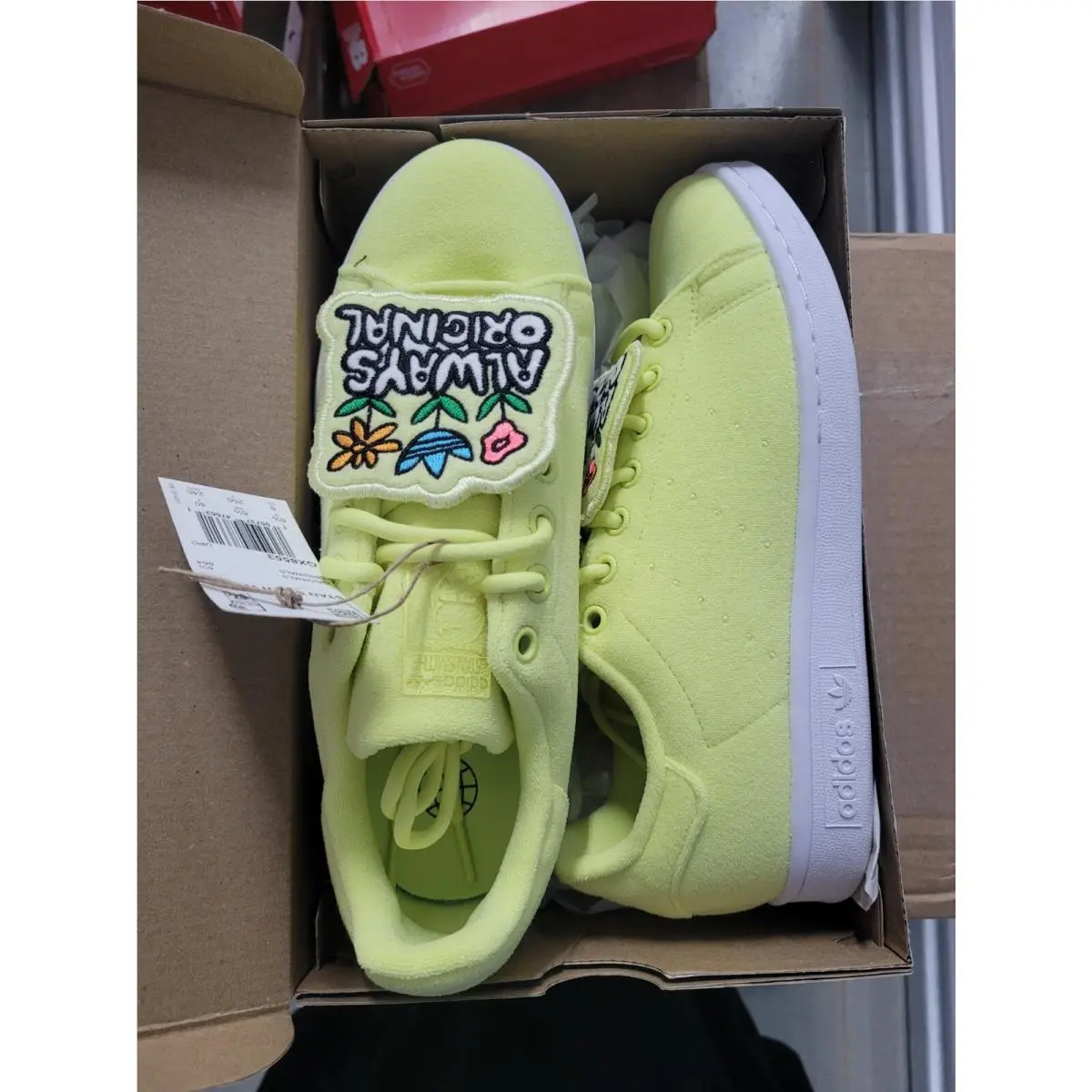 Adidas shoes - adidas Stan Smith - Stan Smith - GX8553 - Yellow 19