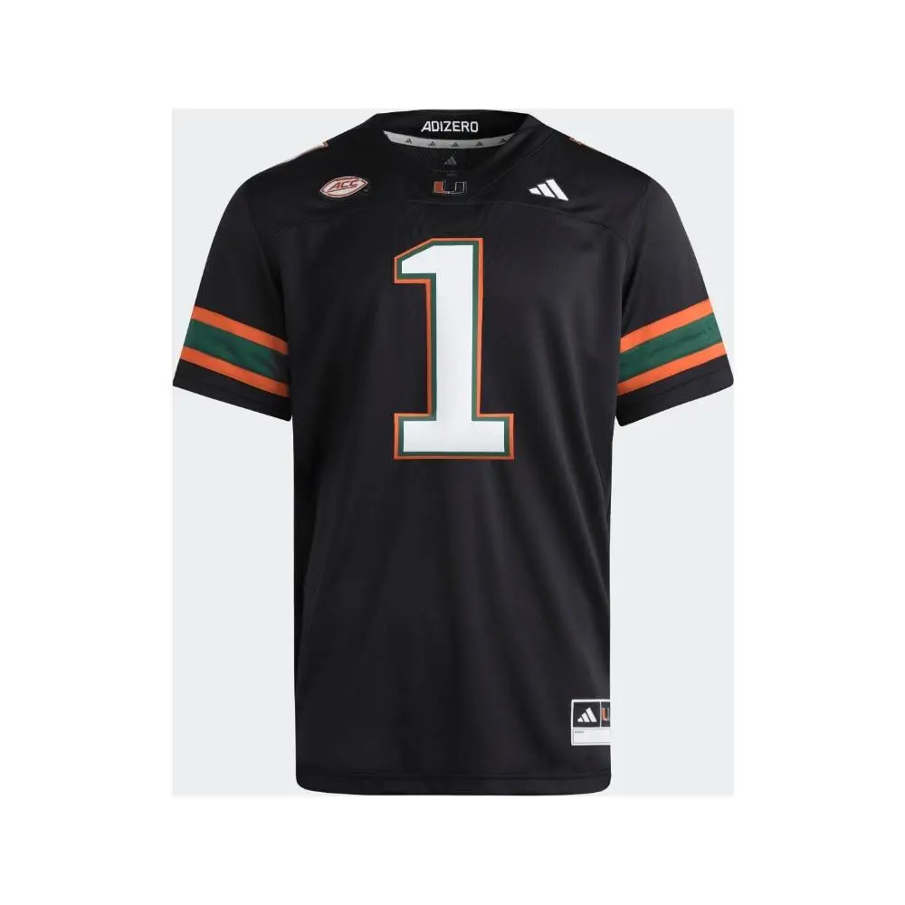 Adidas Premier Miami Alternate Football Jersey Mens Black SB1158-JM5603