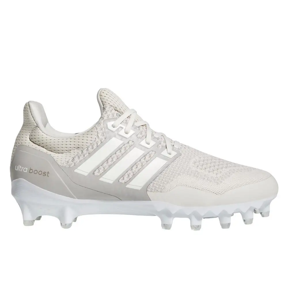 Adidas Ultraboost Ultra Boost Football Cleats Mens White Sneakers Athletic Shoes