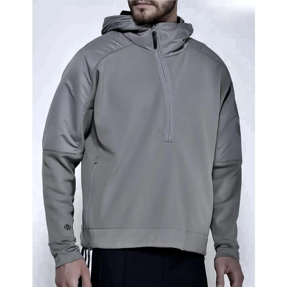Adidas clothing - Adidas Harden MVP Sweatshirt - Harden MVP Sweatshirt - CD6993 - Gray 6