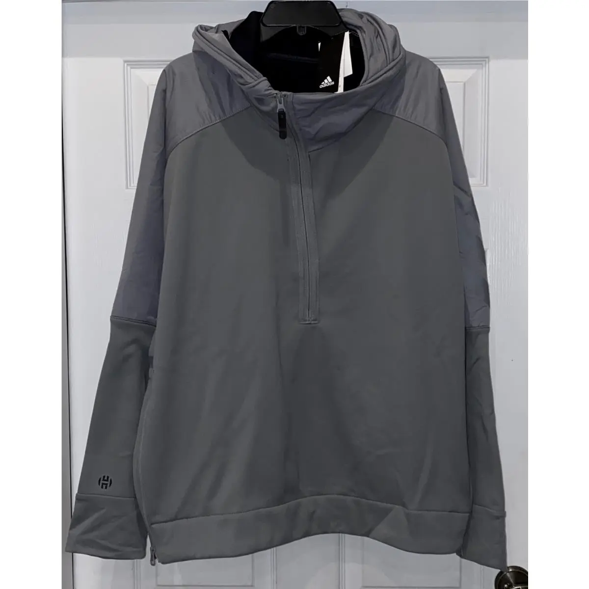 Adidas clothing - Adidas Harden MVP Sweatshirt - Harden MVP Sweatshirt - CD6993 - Gray 2