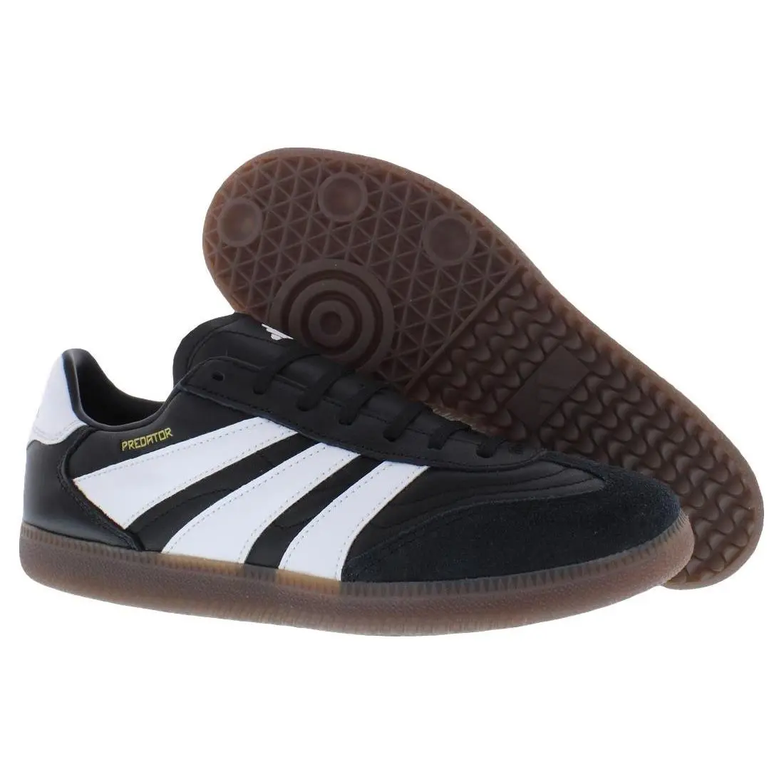 Adidas shoes - Core Black/Footwear White/Gold Metallic, Main: Black 3