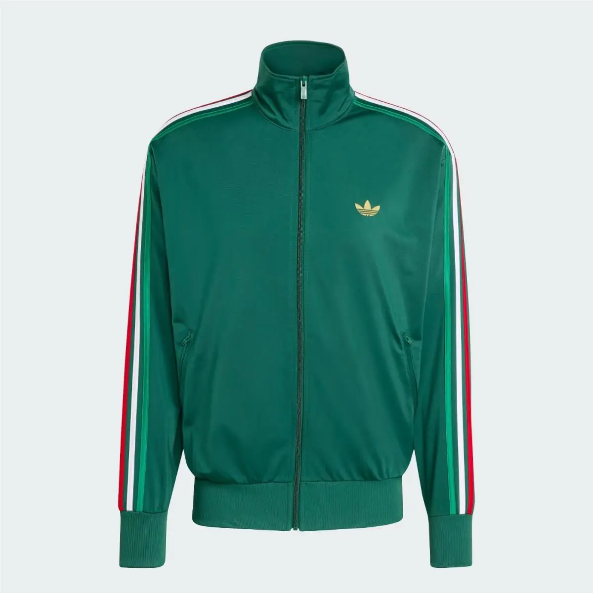 Adidas clothing - Originals Adicolor Classics Firebird - Originals Adicolor Classics Firebird - KD3845 - Team Dark Green / Bold Green / White 6
