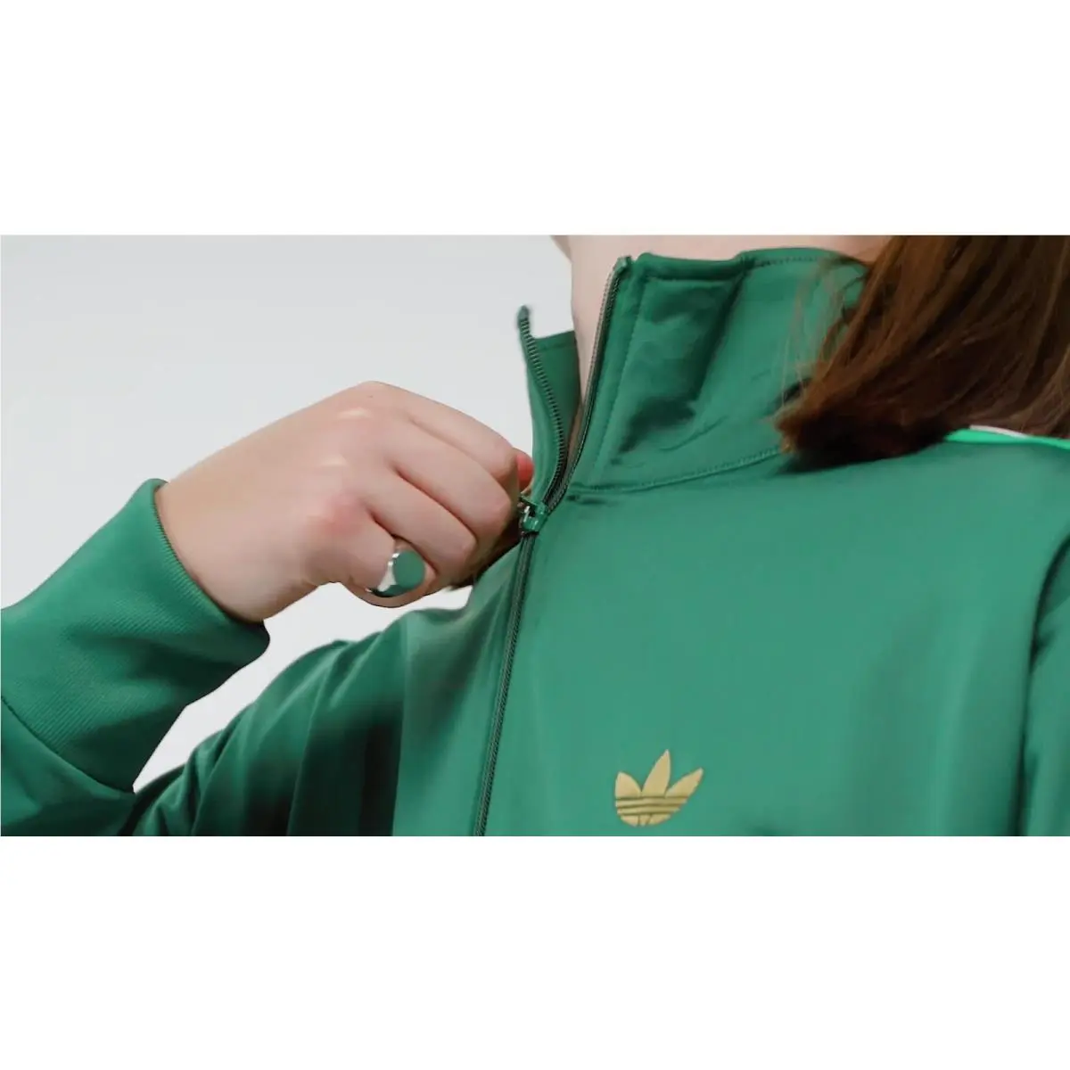Adidas clothing - Originals Adicolor Classics Firebird - Originals Adicolor Classics Firebird - KD3845 - Team Dark Green / Bold Green / White 2