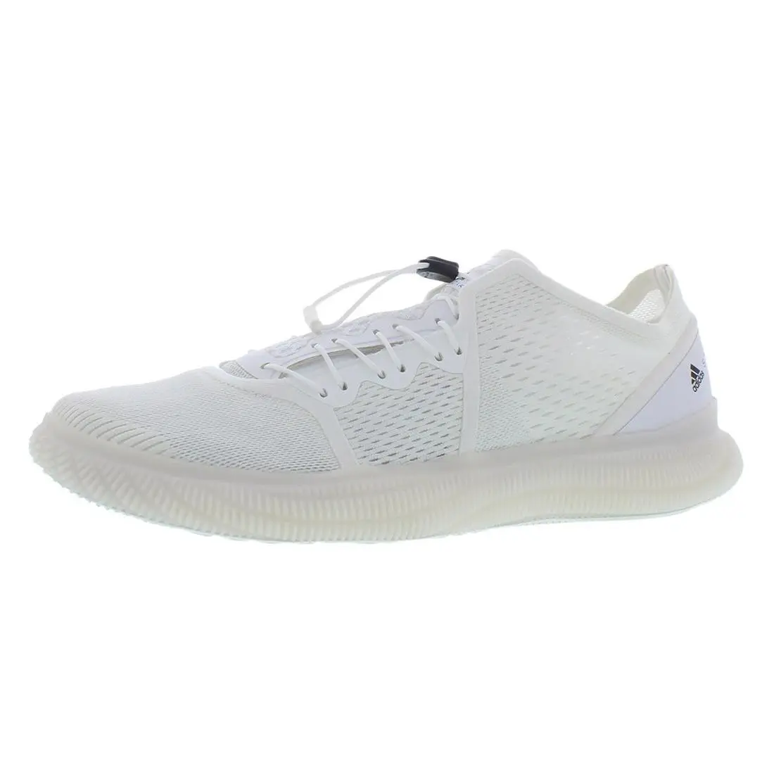 Adidas shoes - Cloud White/Core Black/Vivid Green, Main: White 4