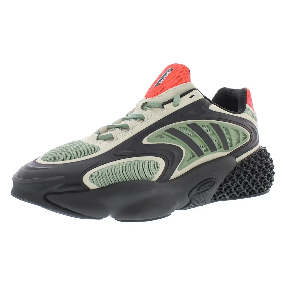 Adidas shoes - Green/Core Black/Solar Red, Main: Green 4