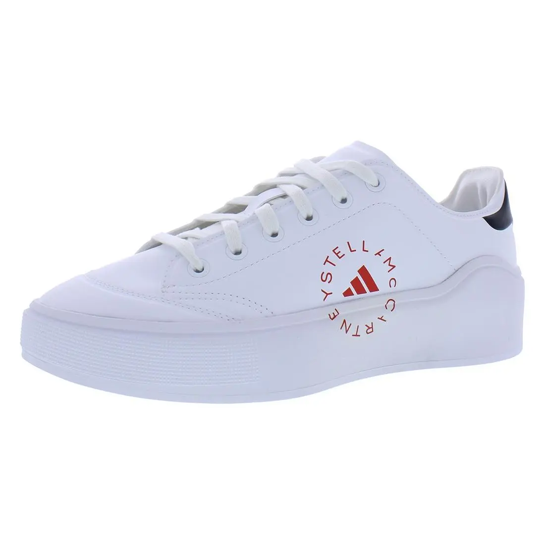 Adidas shoes - Cloud White/Active Red/Cloud White, Main: White 5