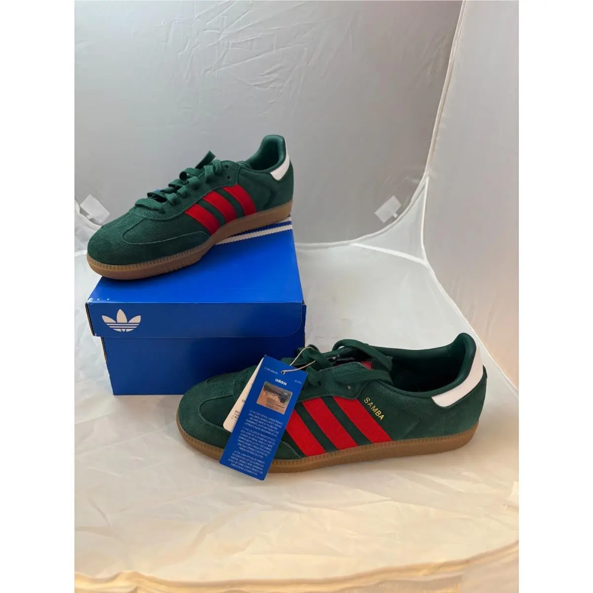 Adidas shoes - adidas Samba - Samba - IH6829 - Green/red/white 12