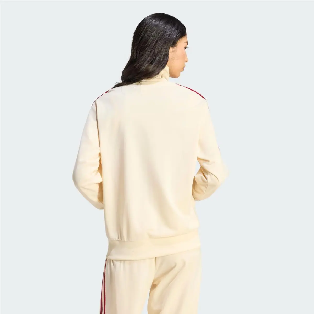 Adidas clothing - adidas Firebird - Firebird - KS4674 - Warm Vanilla / Team Victory Red 8