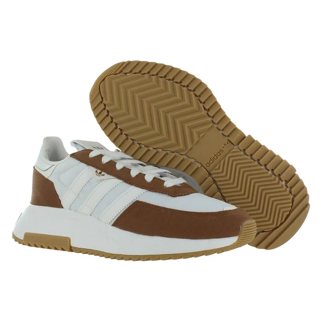Adidas shoes - Footwear White/Wild Brown/Gum 3, Main: White 4