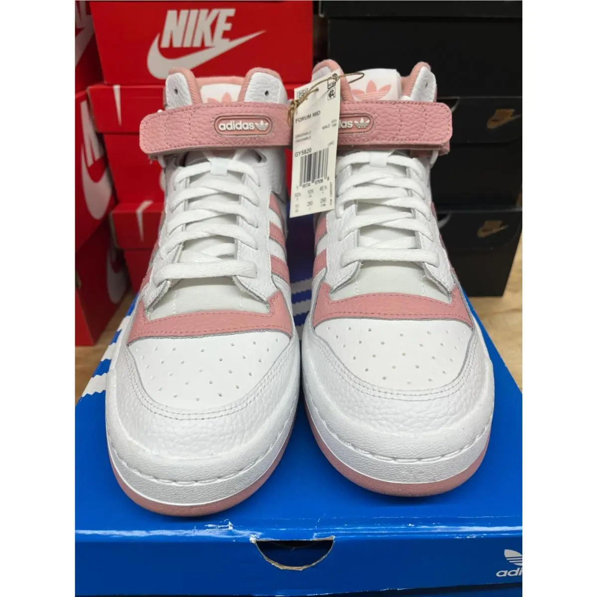 Adidas shoes - adidas Forum Mid - Forum Mid - GY5820 - White 3