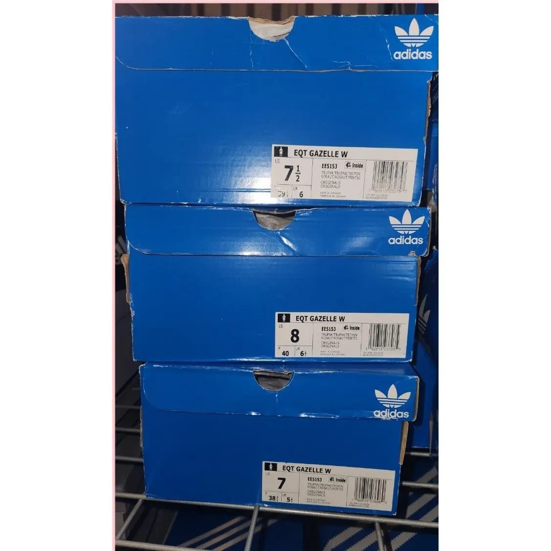 Adidas shoes - adidas EQT Gazelle - EQT Gazelle - EE5153 - Pink 7