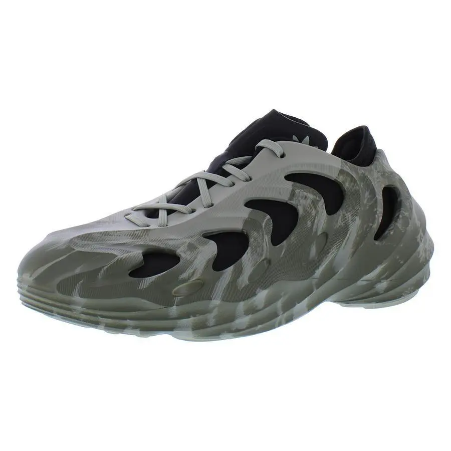 Adidas shoes - Silver Pebble/Olive Strata/Bold Gold, Main: Green 3