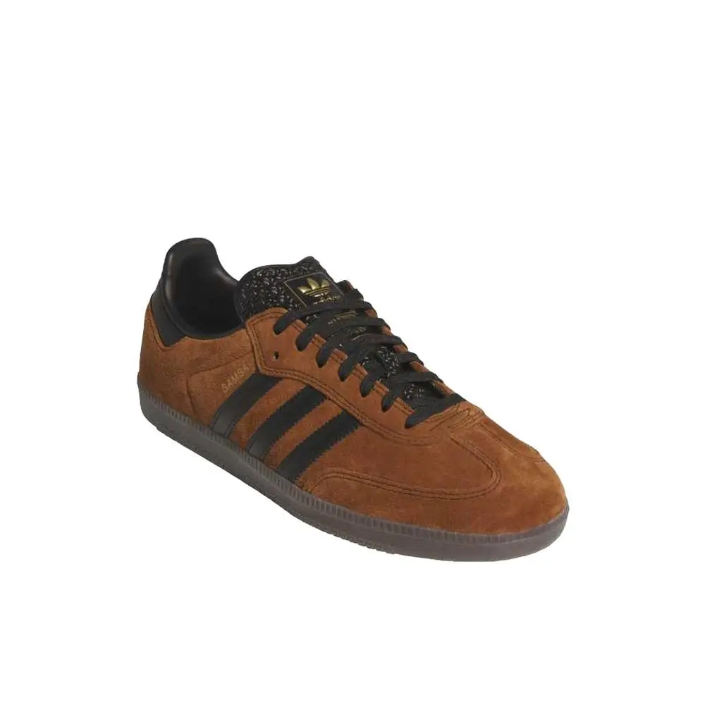 Adidas shoes - adidas Samba Adv - Samba Adv - HQ9286 - Brown 8