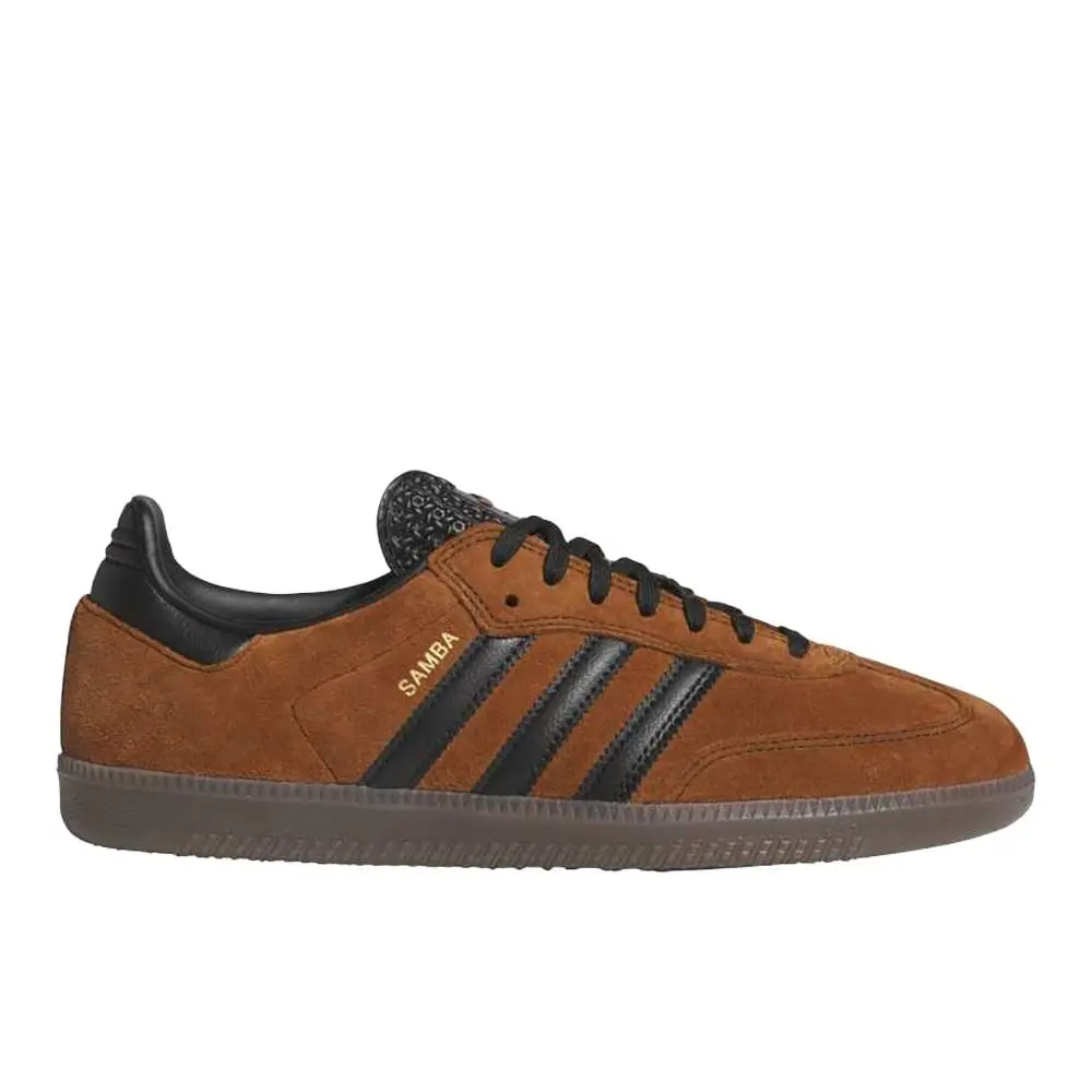Adidas shoes - adidas Samba Adv - Samba Adv - HQ9286 - Brown 7