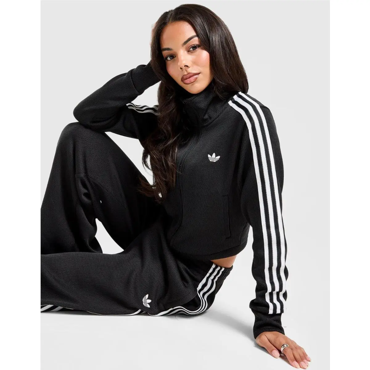 Adidas clothing - adidas Firebird - Firebird - JY2613 - Black / White 15