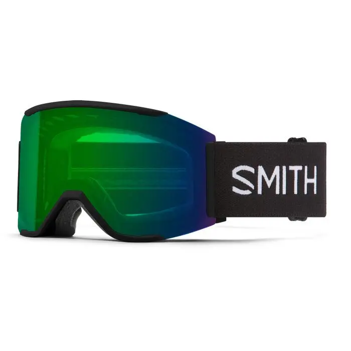 Smith Squad Mag Snow Goggles - 2027 - Black W/chromapop Everyday Green Mirror by Smith Optics