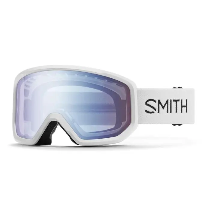 Smith Transfer Snow Goggles - 2027 - White W/blue Sensor Mirror