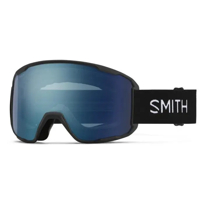 Smith Preview Low Bridge Snow Goggles - 2027 - Black w/ Chromapop Everyday Blue