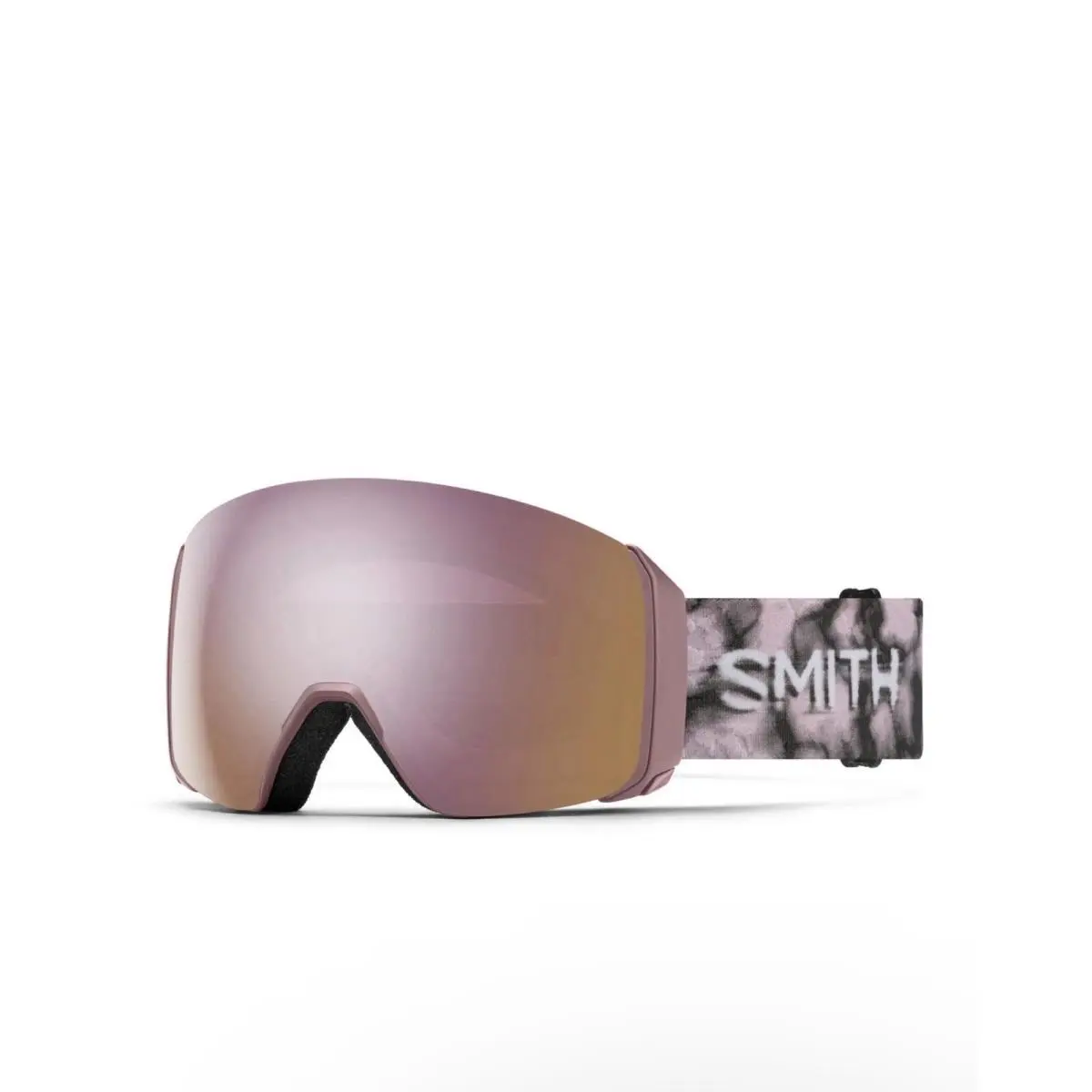 Smith 4D Mag XL Snow Goggles Dusk Portal Frame Chromapop Everyday Rose Gold Mi
