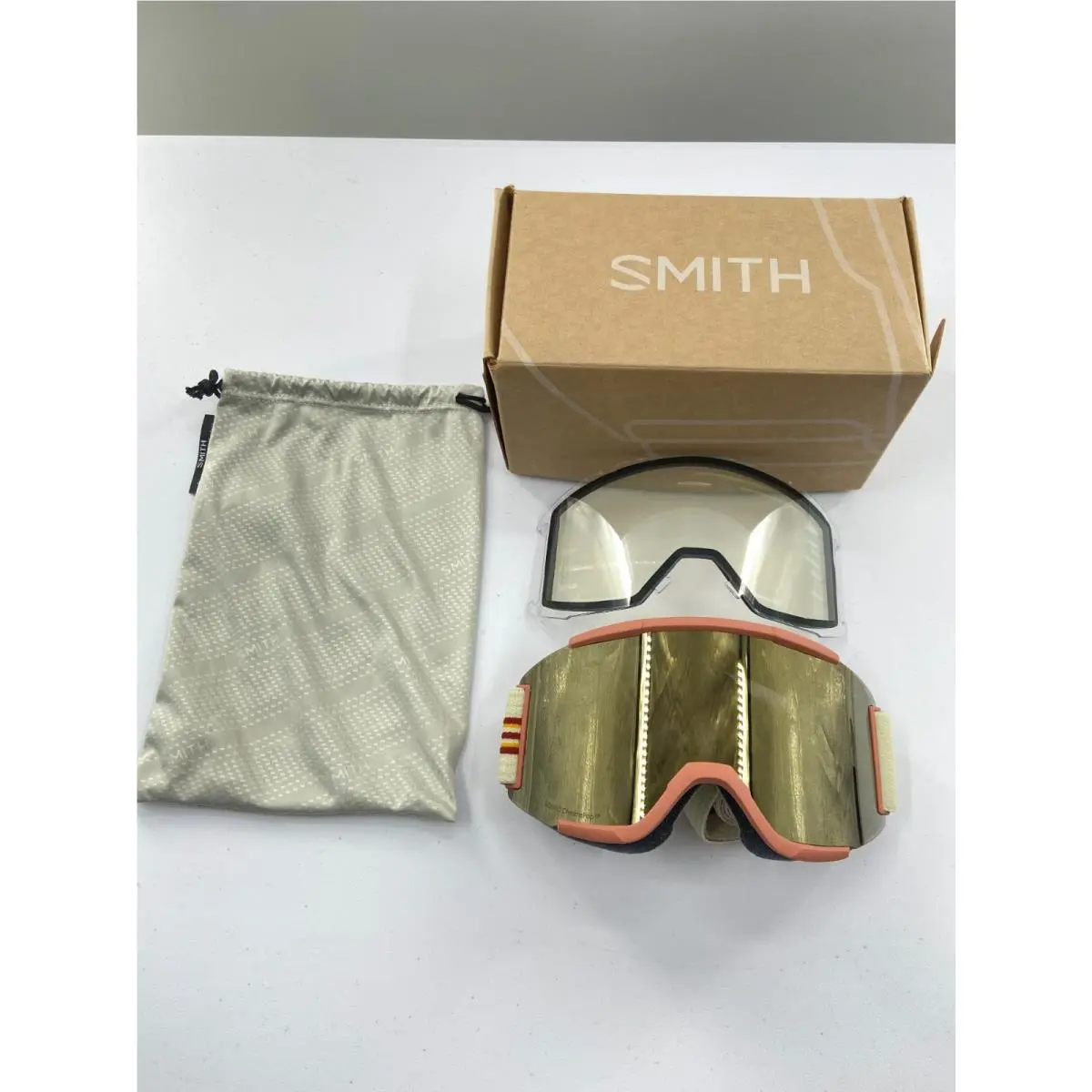 Smith Squad Goggles- Chromapop Lens- Terra Slash - Medium- Bonus Lens