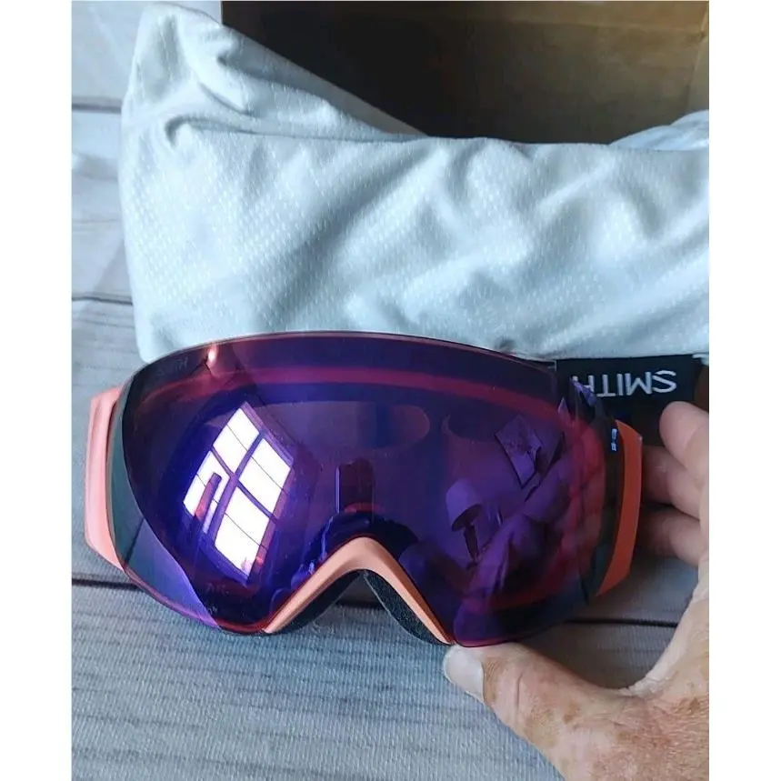 Smith I/o Mag S Snow Goggles Small Fit Arctic Apricot Colorway by Smith Optics