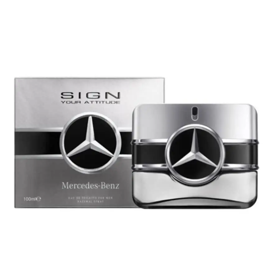 Mercedes-benz Men`s Sign Your Attitude Edt 3.4 oz Fragrances 3595471024008