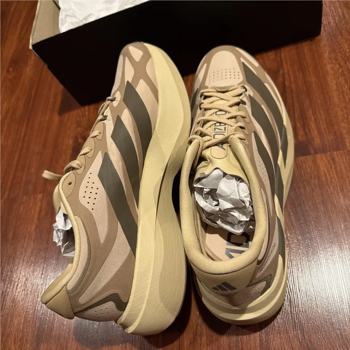 Adidas shoes - adidas Adizero - Adizero - KI2685 - Beige 1