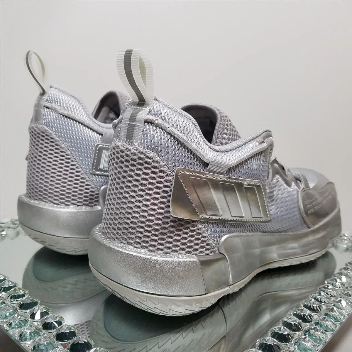 Adidas shoes - adidas Dame 7 Extply - Dame Extply - FZ0172 - Silver 4