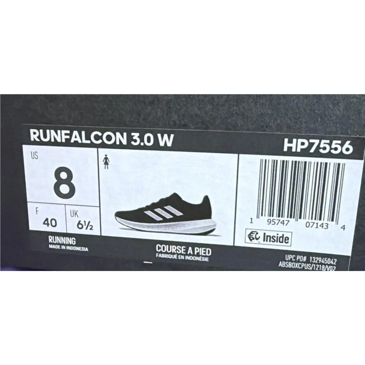 Adidas shoes - HP7556 - HP7556 - Black (UPC: 0195747071434) 1