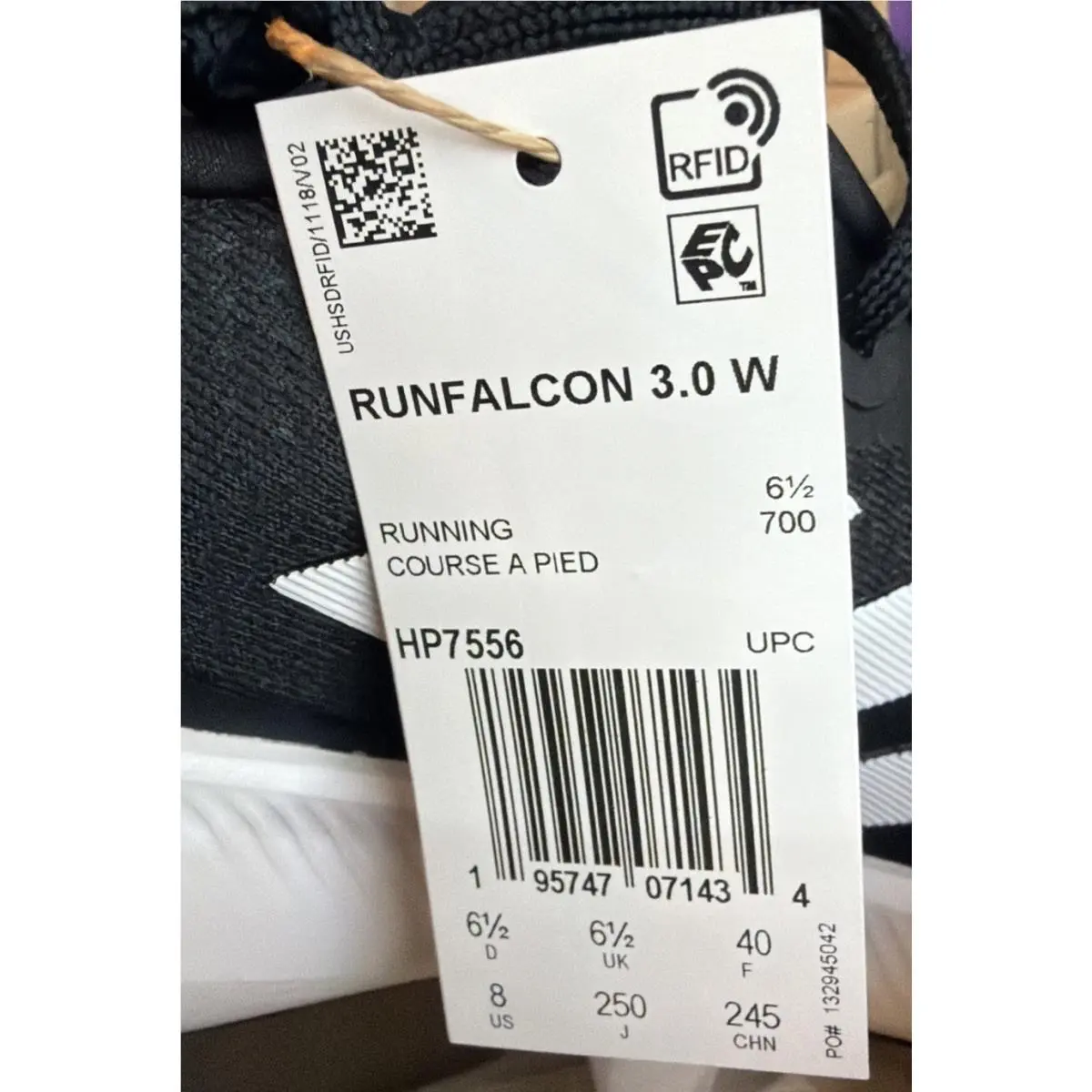 Adidas shoes - HP7556 - HP7556 - Black (UPC: 0195747071434) 5