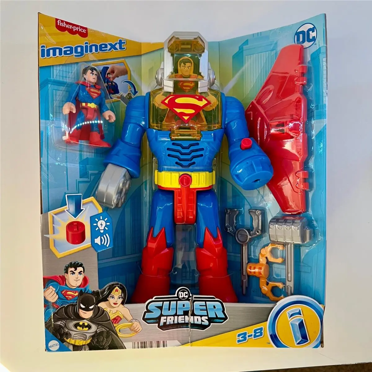 Fisher-price Imaginext DC Super Friends Superman Insider Exo Suit