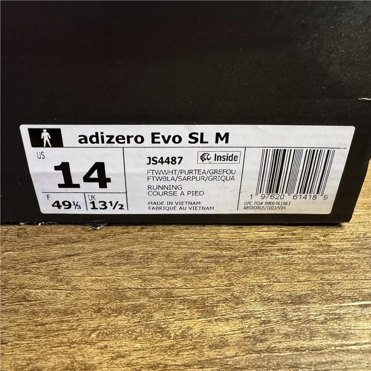Adidas shoes - adidas Adizero Evo SL - Adizero Evo - JS4487 - White 0