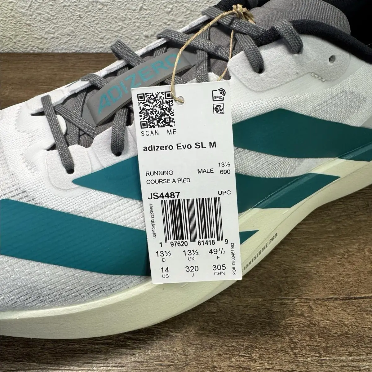 Adidas shoes - adidas Adizero Evo SL - Adizero Evo - JS4487 - White 7