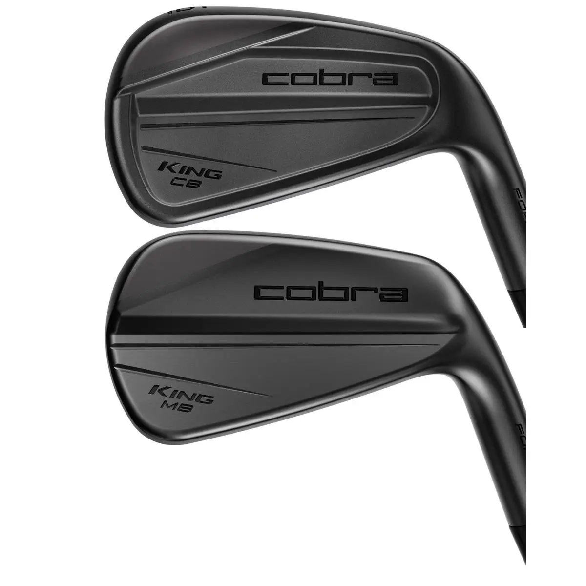Cobra King Cb/mb Black `24 4-PW Iron Set Stiff Steel Fst Kbs $-taper