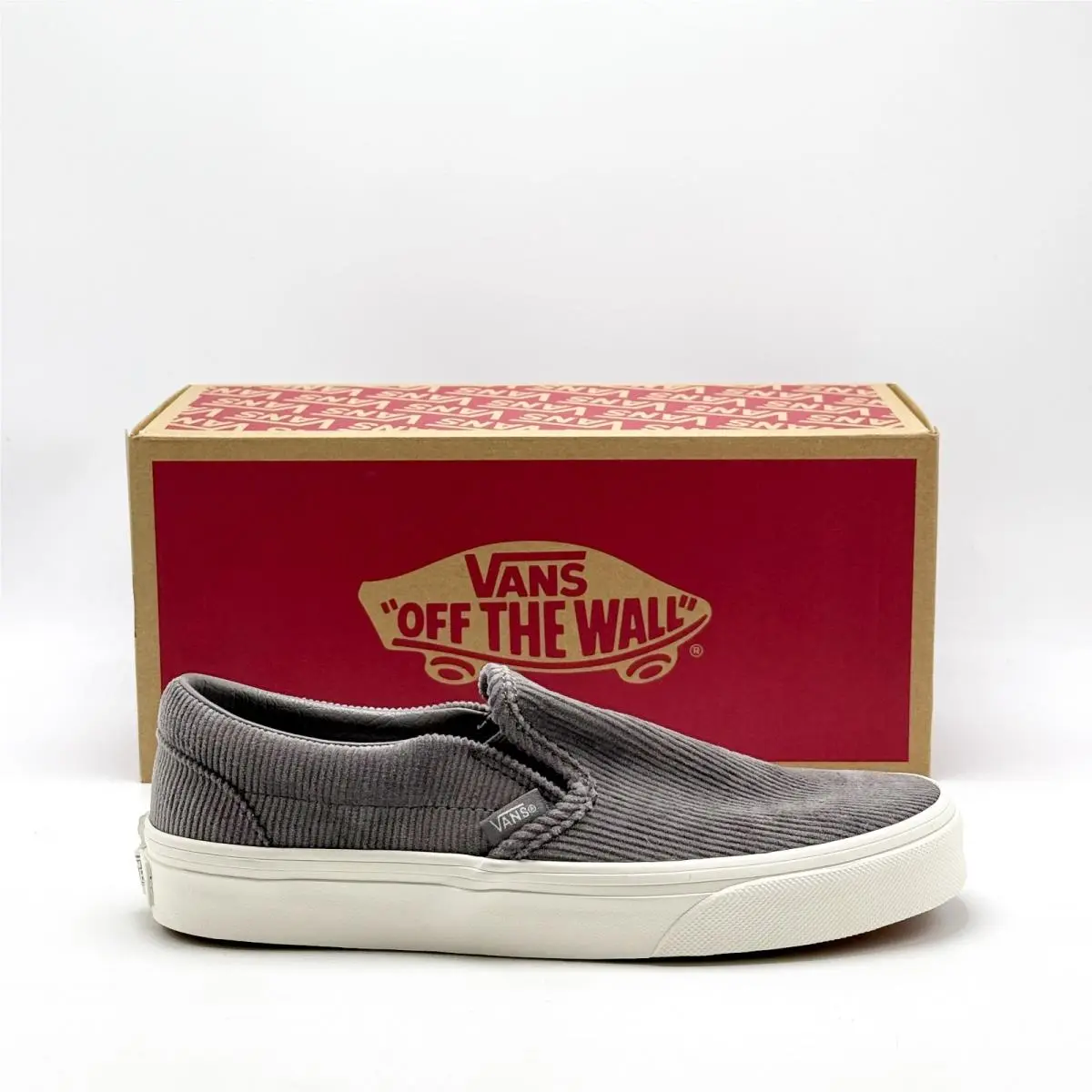 Unisex Classic Slip-on Corduroy Driftwood VN0A2Z41 D3Y by Vans
