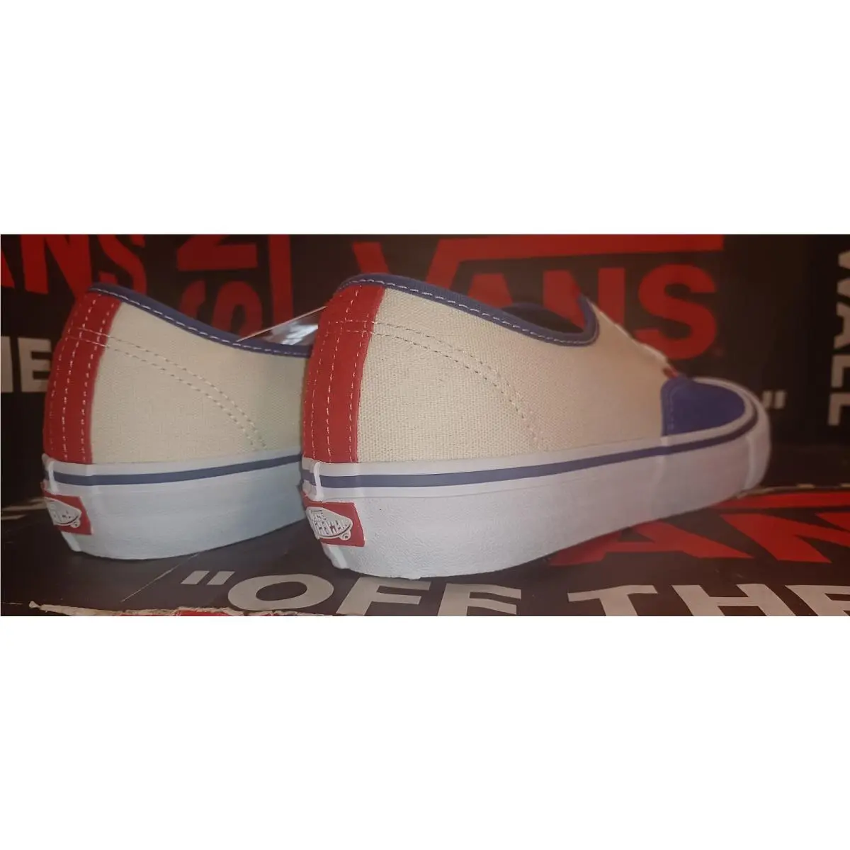 Vans shoes - Pro - Pro - VN0A34790QF - Navy Blue White 5