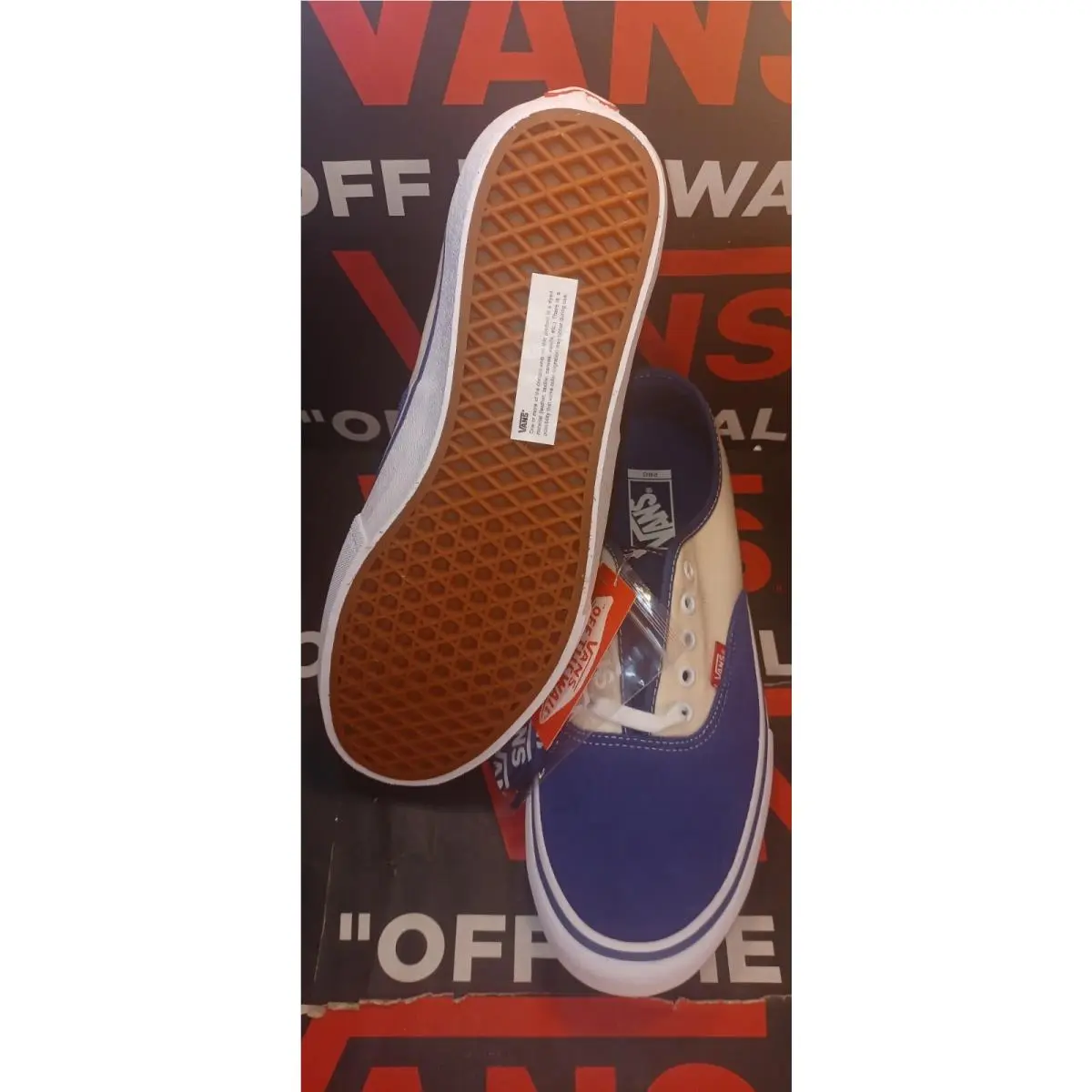 Vans shoes - Pro - Pro - VN0A34790QF - Navy Blue White 18