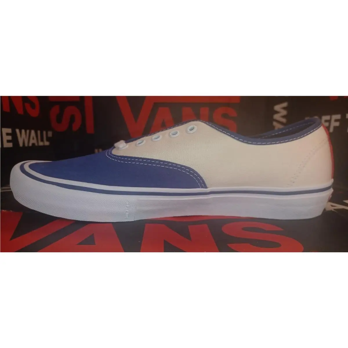 Vans shoes - Pro - Pro - VN0A34790QF - Navy Blue White 14