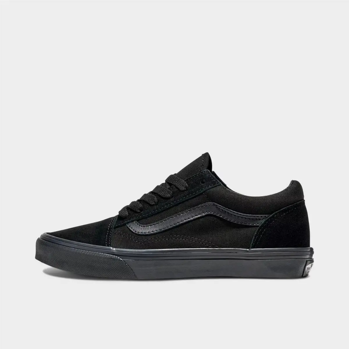 Big Kids`  Old Skool Casual Shoes Black/black 00D2VBKA 001 by Vans