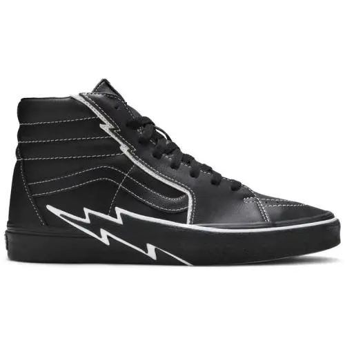 SK8-Hi High Top Skate Shoe Men Women Unisex Lifestyle Shoe Bolt Black Black by Vans