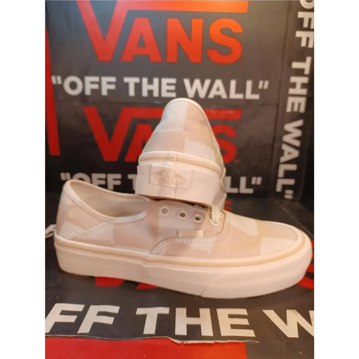 Vans shoes - Vans Sk8-Hi & Authentic - Authentic - pink white 9
