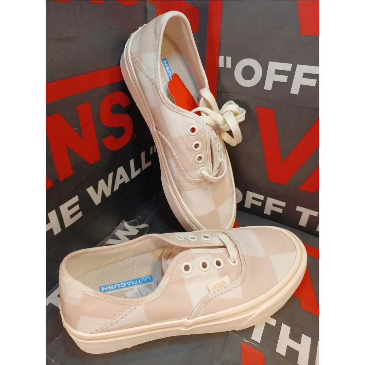 Vans shoes - Vans Sk8-Hi & Authentic - Authentic - pink white 12