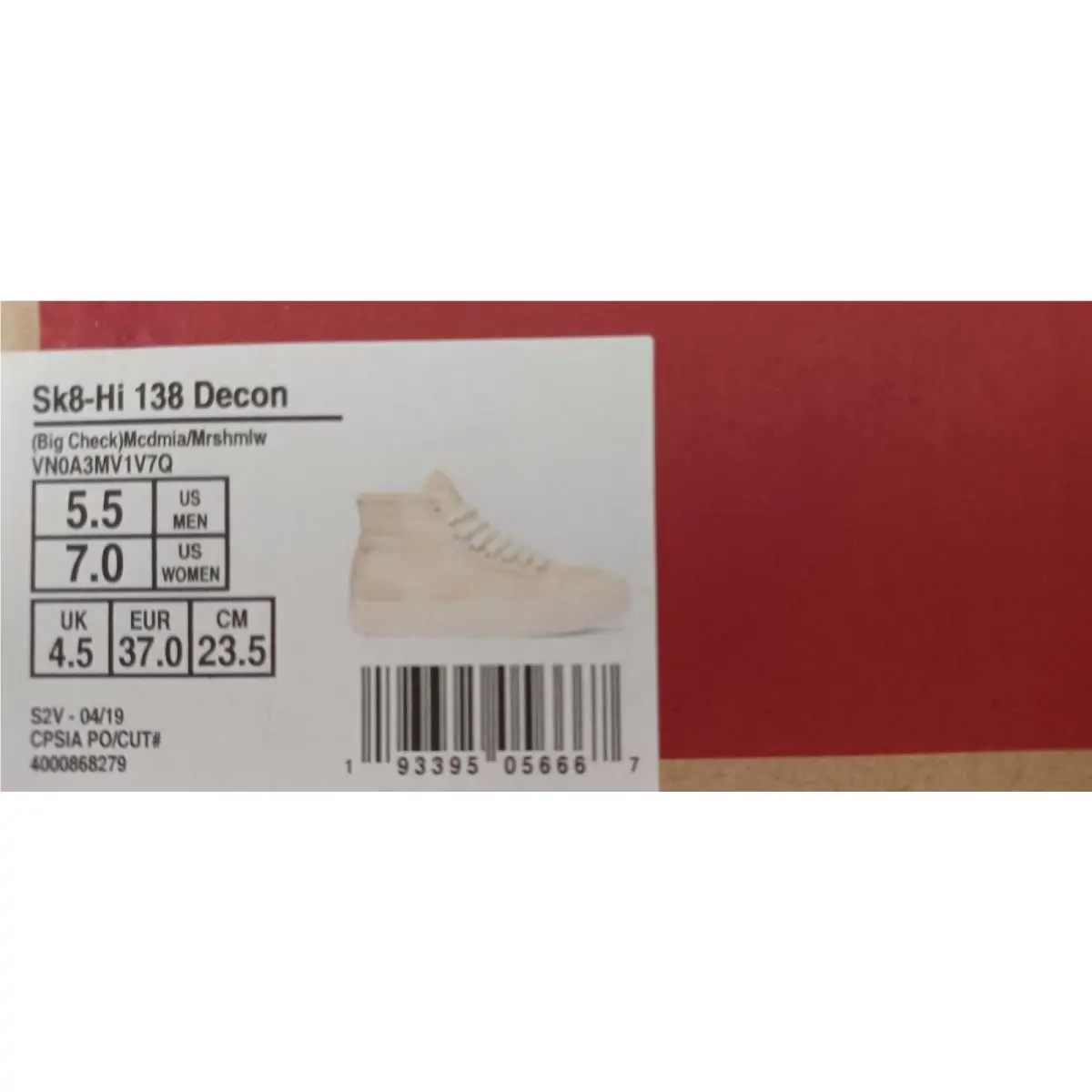 Vans shoes - Vans Sk8-Hi & Authentic - Authentic - pink white 1
