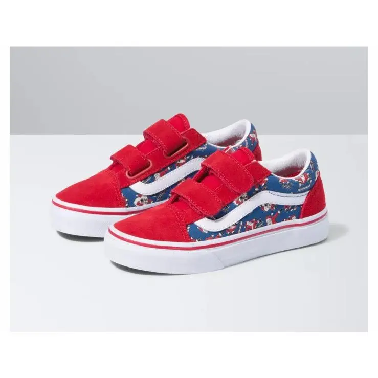 Vans shoes - Racing Red/ Blue 5
