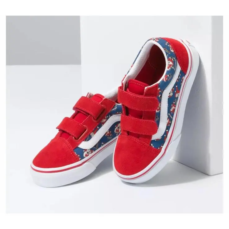Vans shoes - Racing Red/ Blue 6